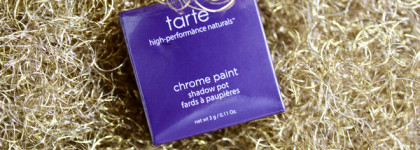 Глаза с позолотой. Tarte Chrome Paint Shadow Pot в оттенке Sun Drenched