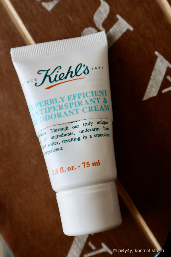 Kiehl's Superbly Efficient Anti-Perspirant & Deodorant Cream
