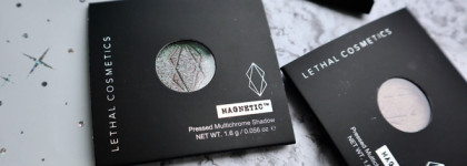 "Магнетические"? Мультихромы Lethal Cosmetics Magnetic Pressed Multichrome Shadow: Proxima, Genesis, Retrograde