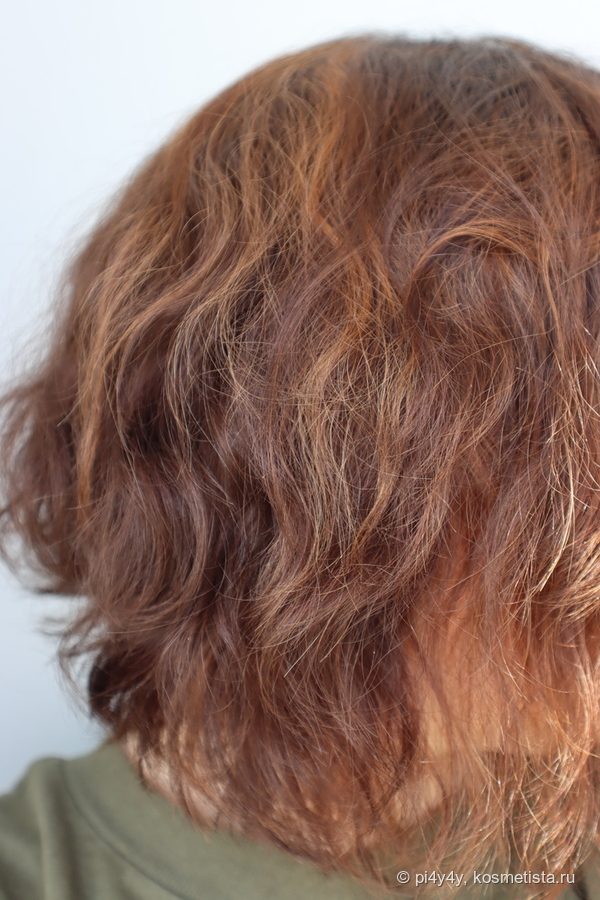 Шампунь R+Co Dallas + кондиционер R+Co Atlantis, волосы высушены ествественным путем без расчески