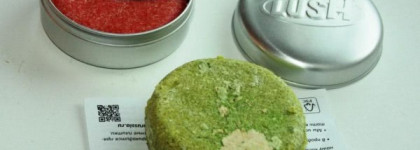 Твердые шампуни Lush- приятное удивление