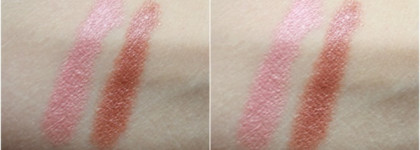 Помады Lambre Pastelle Art Lip Pencil в оттенках Cafe P01 и Nudite P02