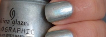 China Glaze. Лак для ногтей Holographic Don't be a luna-tic