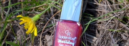 Golden rose. Лак для ногтей серии Holiday № 59