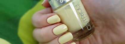 Лимонное мороженое. Лак из лимитированной коллекции Catrice "Candy Shock"