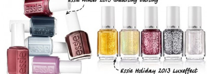 Essie «Shearling Darling» Winter 2013 — Зимняя коллекция 2013 Эсси «Любимая одежда» и Essie «Luxeffect» Holiday 2013  — Праздничная коллекция 2013 Эсси «Люксэффект»