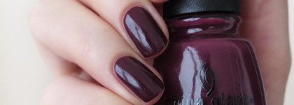 Сливовый China Glaze Nail Lacquer with hardeners VII