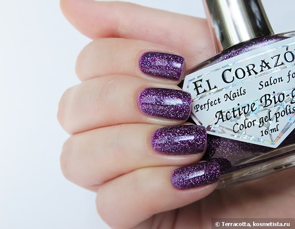 El Corazon Active Bio-Gel Color Gel Polish №423/504 Large Hologram