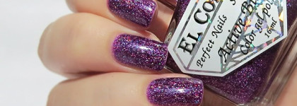 El Corazon Active Bio-Gel Color Gel Polish №423/504 Large Hologram "Butterfly"