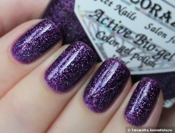 El Corazon Active Bio-Gel Color Gel Polish №423/504 Large Hologram