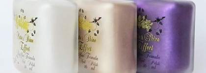 3 новинки из серии Matte&Shine