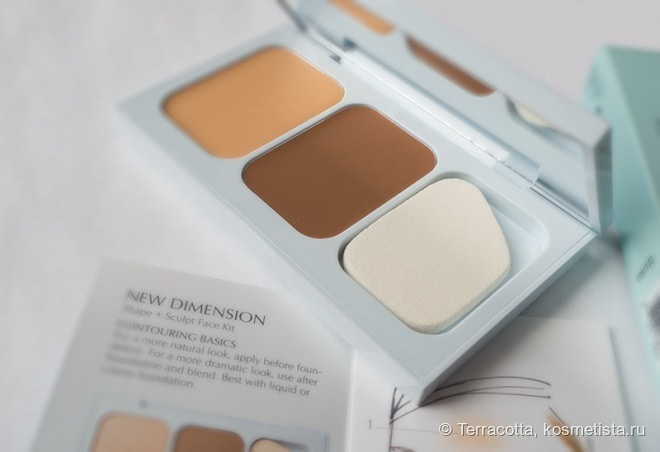 Корректирующая палетка для лица Estee Lauder New Dimension Shape + Sculpt Face Kit
