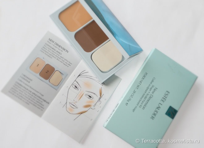 Корректирующая палетка для лица Estee Lauder New Dimension Shape + Sculpt Face Kit