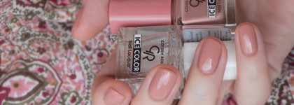 Бюджетная парочка Golden Rose Ice Color Nail Lacquer 118 и топ Clear