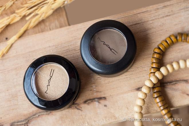 MAC Satin Coquette + Dazzleshadow Extreme Kiss Of Klimt