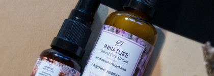 Интенсивное увлажнение в текстуре легкого крема. Innature для лица и вокруг глаз