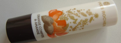 Осторожно: Yves Rocher Candied Orange & Almond Shower & Bath Gel и Yves Rocher Nourishing Lip Balm Candied Orange & Almond scent