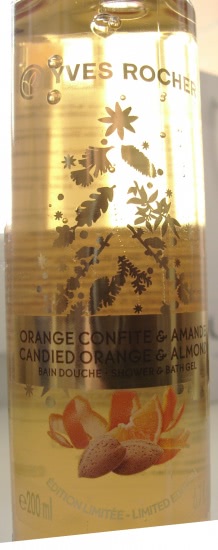 Осторожно: Yves Rocher Candied Orange & Almond Shower & Bath Gel и Yves Rocher Nourishing Lip Balm Candied Orange & Almond scent