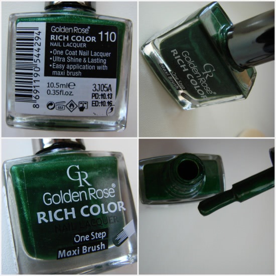 Просто любимый Golden Rose Rich Colour Nail Laquer #110