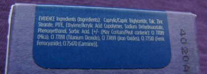 Urban Decay Eyeshadow Evidence