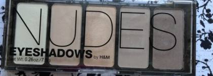 Nudes или бюджетные тени от H&M