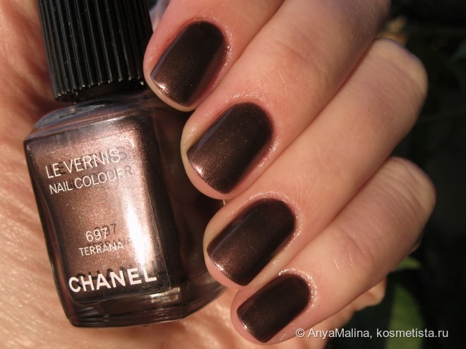 Золотая осень с летним Chanel Le Vernis #697 Terrana