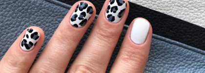 Урок по безвкусному маникюру: синий леопард