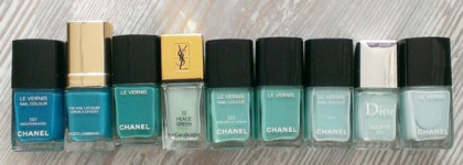 Не "Новая волна" Chanel Le Vernis Longwear Nail Colour #590 Verde Pastello