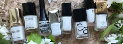 Белая гвардия: моя коллекция белых лаков