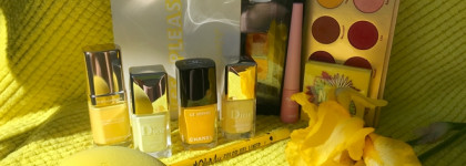 Жёлтый цвет в моей косметичке: продукты для глаз, губ и ногтей