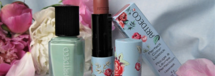 Нежность от ArtDeco: холодный нюд Perfect Color Lipstick #825 Royal Rose и мятный лак Art Couture Nail Lacquer #832 Spearmint
