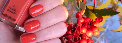 Верните лаки Yves Saint Laurent! La Laque Couture Vandal Orange #81