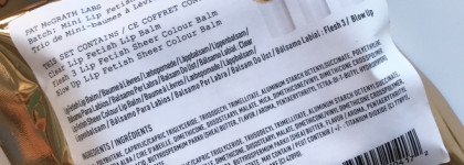 Осторожно, тинт! Набор бальзамов для губ Pat Mcgrath Mini Lip Fetish Balm Trio