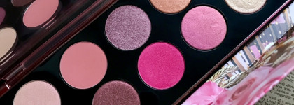 Сварят ли вам кофе тени за 125$? Моя самая дорогая палетка Pat Mcgrath Divine Rose II Mothership VIII Artistry Palette: свотчи, макияж, много фото