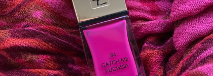 Кто-нибудь ещё носит розовый маникюр? YSL La Laque Couture #84 Catch Me Fuchsia
