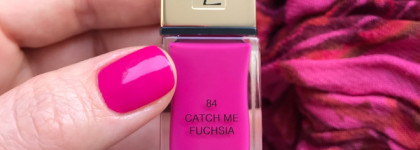 Кто-нибудь ещё носит розовый маникюр? YSL La Laque Couture #84 Catch Me Fuchsia