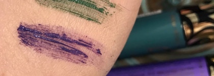 Фиолетовая и зелёная тушь Mascarad Relouis: а нужен ли этот маскарад?