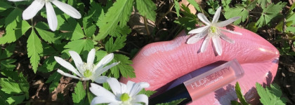 Весь макияж одной матовой помадой? Легко, с Huda Beauty Liquid Matte Lipstick в оттенке Bombshell