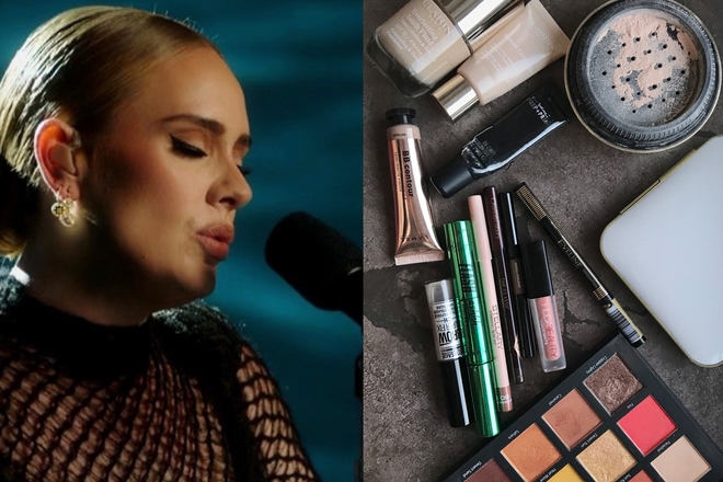 Моя версия макияжа Adele live at the NRG Music Awards 2021