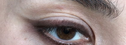 Мягкие стрелки и накладные ресницы. Первый опыт с пучками