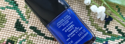 Тот самый синий: Chanel Le Vernis Nail Colour #665 Vibrato