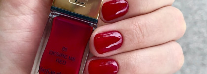 Купила, чтобы купить. Малиновое желе Yves Saint Laurent La Laque Couture #85 Desire Me Red