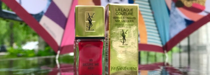 Купила, чтобы купить. Малиновое желе Yves Saint Laurent La Laque Couture #85 Desire Me Red