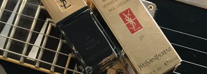 I Love Rock ’n’ Roll: YSL La Laque Couture #27 Noir Primitif