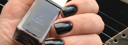 I Love Rock ’n’ Roll: YSL La Laque Couture #27 Noir Primitif