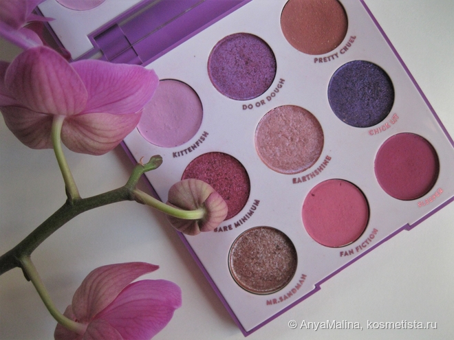 Фиолетовая палетка не фиолетовых теней: Colourpop It's My Pleasure ...