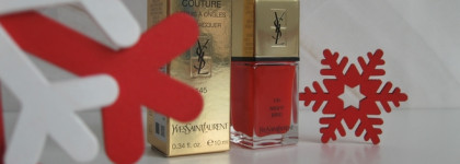 Лак-желе для ногтей YSL La Laque Couture Night Bird 145: красный не должен быть скучным
