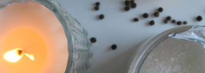 OK Beauty Zest & Smoke SPA Energy Blend: соль для ванн и ароматическая свеча