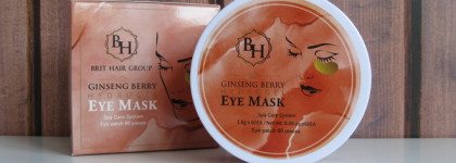 Гидрогелевые патчи для области вокруг глаз Brit Hair Group Hydrogel Eye Mask: женьшень и гиалуроновая кислота