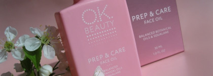 OK Beauty Prep & Care Ухаживающее масло-праймер для лица с ароматом вишни